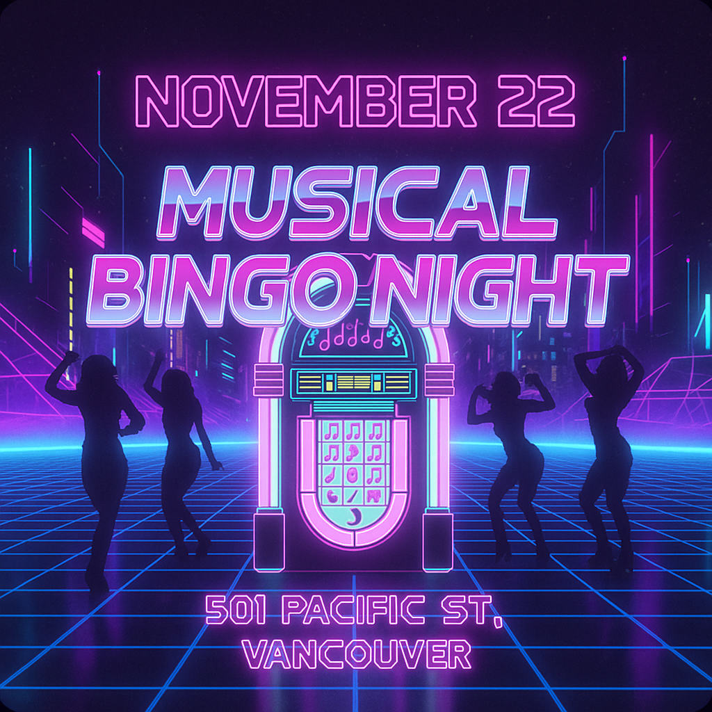 musical bingo vancouver event
